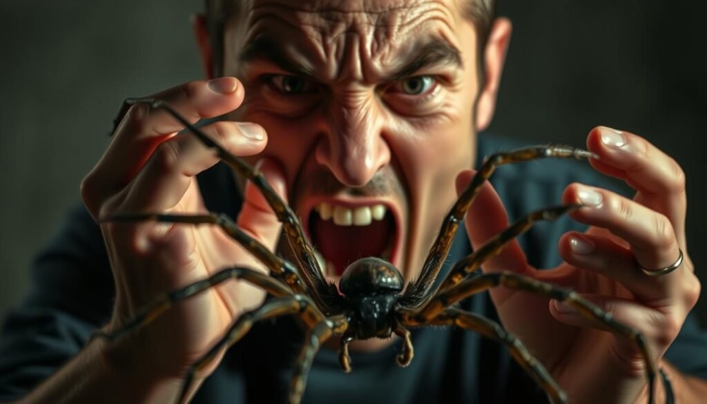 symptoms of arachnophobia