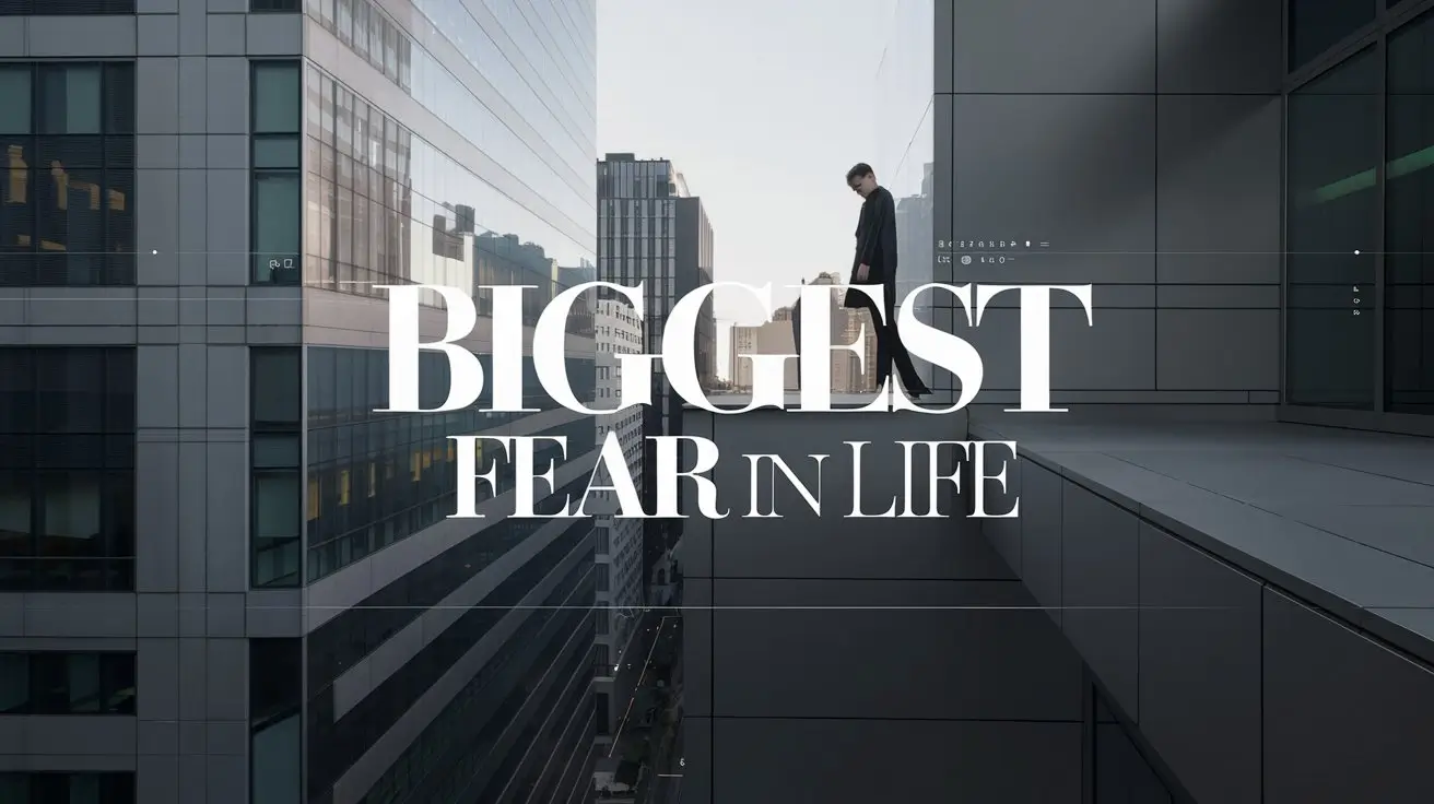 Discover Your Biggest Fear in Life and How to Face It